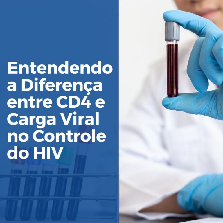 Entendendo a Diferença entre CD4 e Carga Viral no Controle do HIV