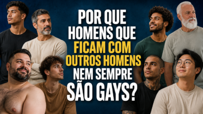 Por que homens que ficam com outros homens nem sempre são gays?