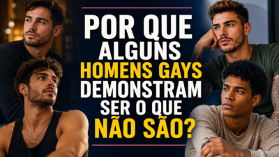 Por que alguns homens gays demonstram ser o que não são?