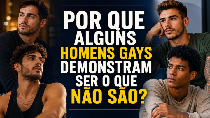 Por que alguns homens gays demonstram ser o que não são?