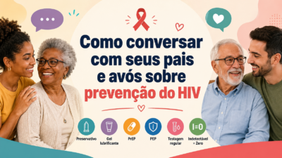 Como conversar com seus pais e avós sobre prevenção do HIV