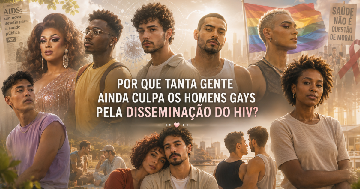 Por que tanta gente ainda culpa os homens gays pela disseminação do HIV?