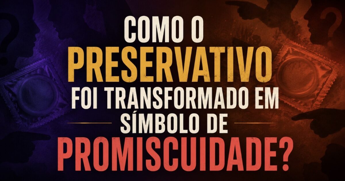 Como o preservativo foi transformado em símbolo de promiscuidade