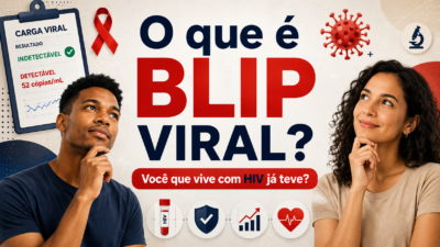 O que é blip viral? Você que vive com HIV já teve?