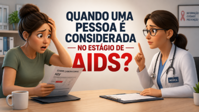 Quando uma pessoa é considerada no estágio de aids?