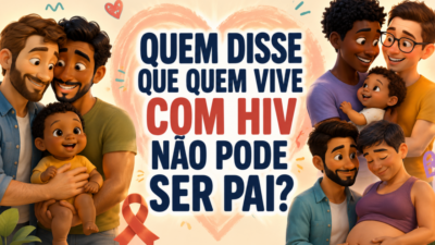 Quem disse que quem vive com HIV não pode ser pai?